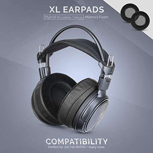 Brainwavz XL Large Replacement Memory Foam Earpads - Suitable For Many Other Large Over The Ear Headphones - Sennheiser, AKG, HifiMan, ATH, Philips, Fostex, Sony (Hybrid) - Image 2