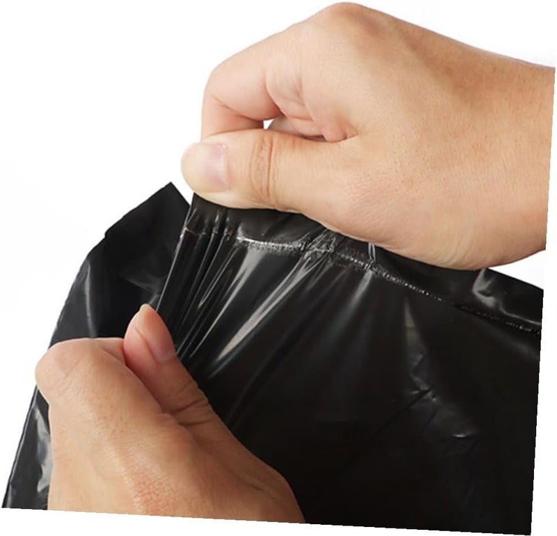 100pcs Black Thick Waterproof Bags, Disposable Logistics Packing Mailers for Postal and E-commerce Packaging - Image 3