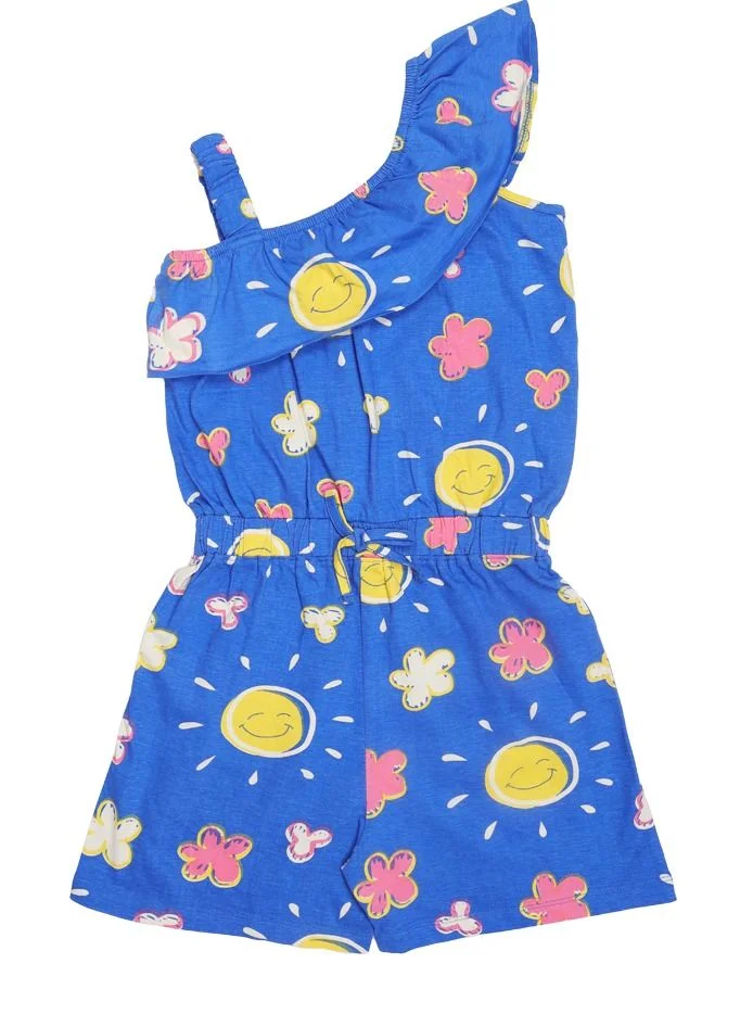 AIKO AIKO - Kids Multicolor Jump Suit with Floral Print