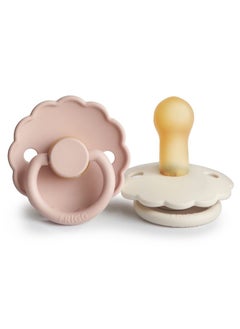 Daisy Natural Rubber Baby Pacifier ; Made In Denmark ; Bpafree (Blush/Cream 618 Months) 2Pack - pzsku/Z5893A289A49AF6EC1E41Z/45/_/1697459907/9bff68e3-f430-413c-b2e4-f7c3c97ea8e7