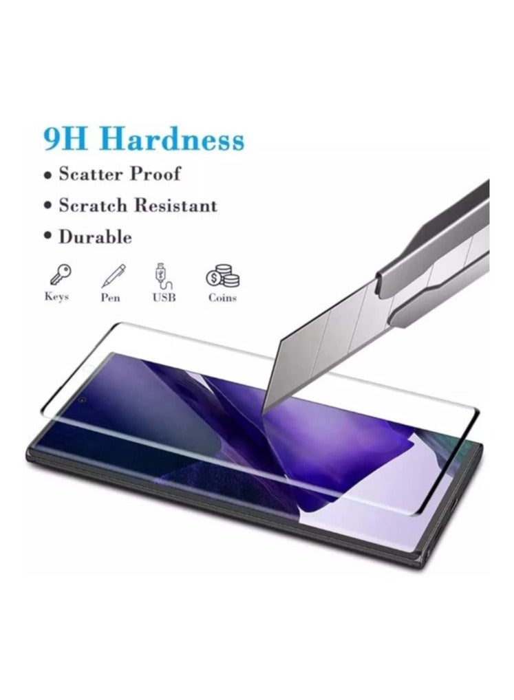 ELTRAZONE Samsung Galaxy Note 20 Ultra Anti-Scratch Anti-Fingerprints 9H Hardness Tempered Glass (Full Glue) - Image 4