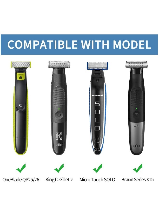 Topleo Shaver Case for Philips Norelco One Blade QP2520 QP2530 QP2620 QP2630 , Micro Touch Solo, Braun Series XT5, King C. Gillette Style Master Beard Trimmer, Travel Carrying Case Protective Cover - Image 2