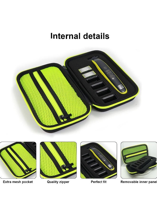 Topleo Shaver Case for Philips Norelco One Blade QP2520 QP2530 QP2620 QP2630 , Micro Touch Solo, Braun Series XT5, King C. Gillette Style Master Beard Trimmer, Travel Carrying Case Protective Cover - Image 5