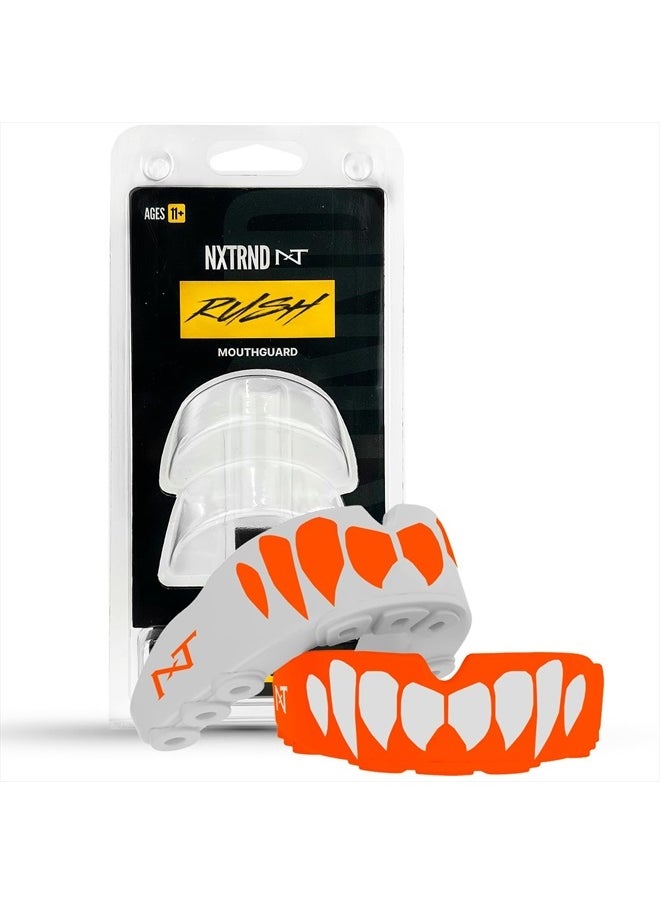 NXT NXTRND - 2 Pack Nxtrnd Rush Mouth Guard for Boxing and Other Sports (Orange) - Image 1