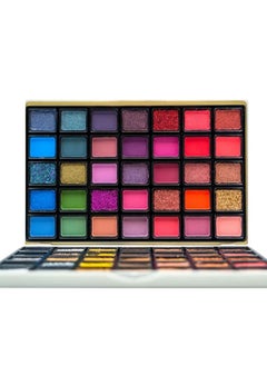 The new professional eyeshadow palette, plain and glitter, 70 colors