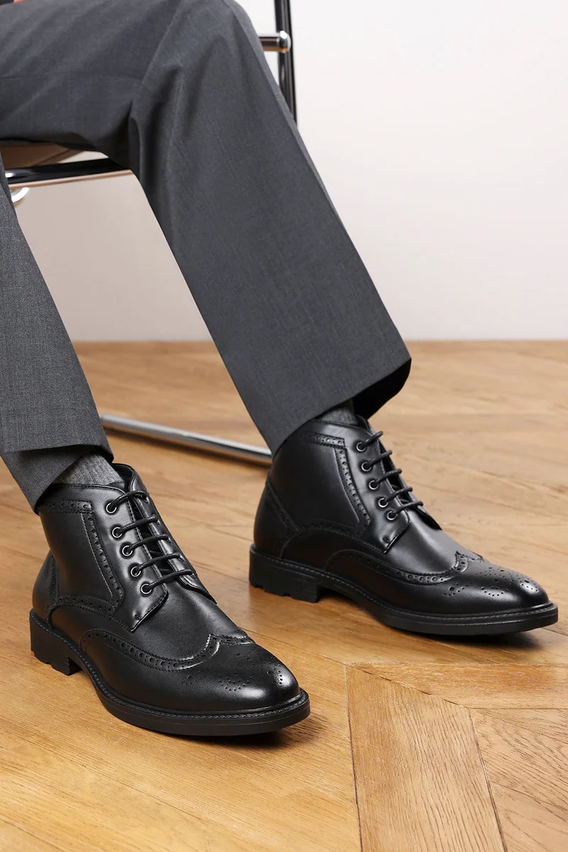 Where's That From 'Finley' Brogue Lace Up Ankle Boots