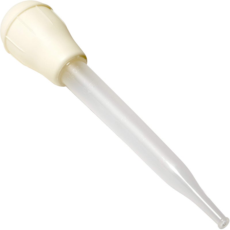 Avant Grub BPA Free Pro Grade Turkey Baster 1 Pack Extra Large 11 Inch Bulb Basters with Measuring Lines Perfect for Cooking Juicy Tender Meat Best Plastic Suction Basting Syringe Kitchen Tools and Supplies 