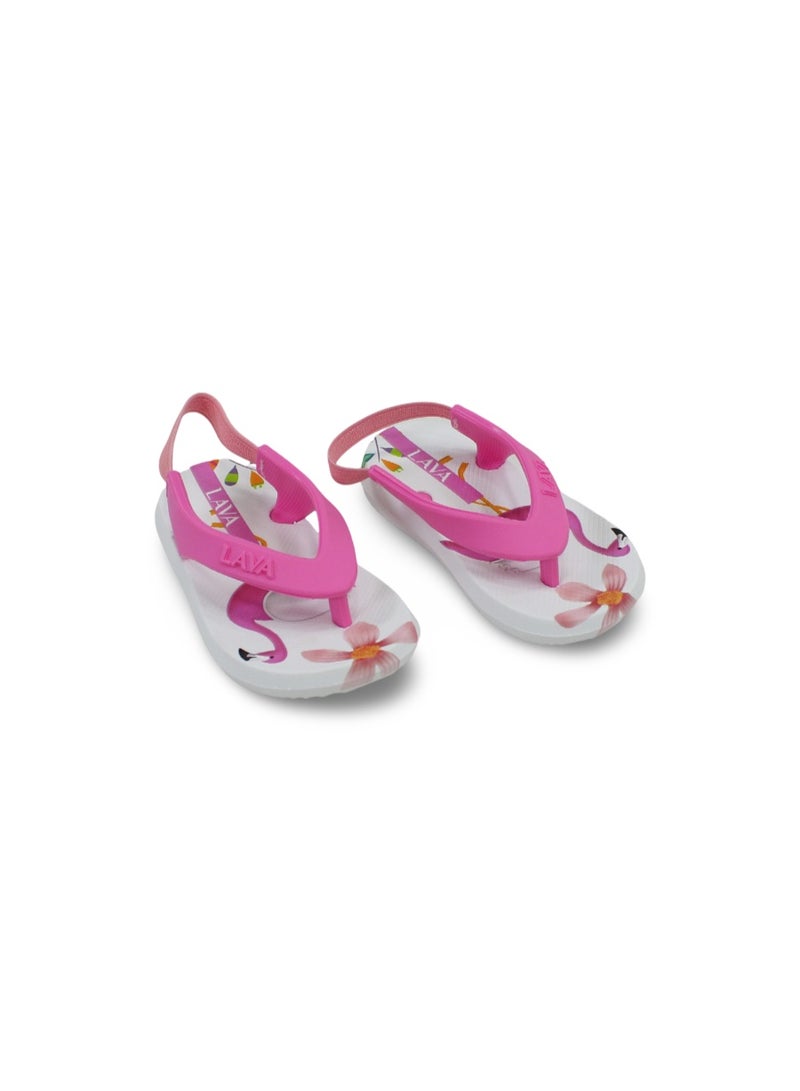 إكزيت شباشب مطاطية للبنات - وردي - Image 1