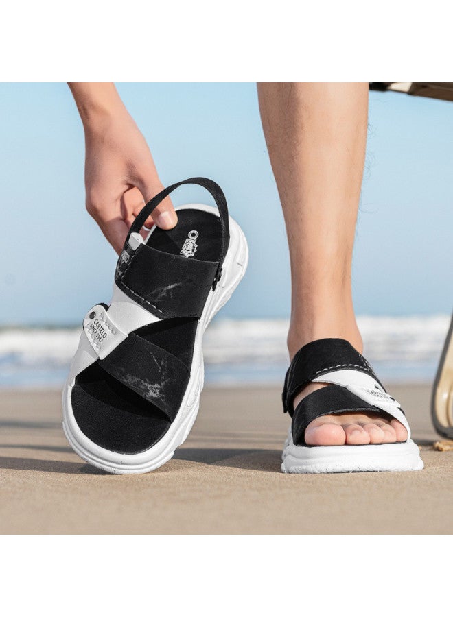 CARTELO Two-in-one】men's Sandals With Soft Sole And Breathable Design, Dual-use Sports Sandals For Beach And Casual Wear, Men's Slide Sandals - Image 5
