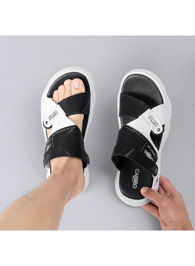 CARTELO Two-in-one】men's Sandals With Soft Sole And Breathable Design, Dual-use Sports Sandals For Beach And Casual Wear, Men's Slide Sandals - Image 4