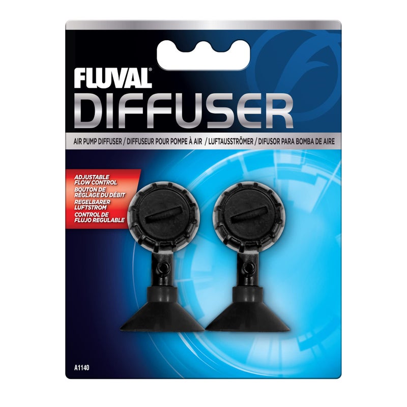 Fluval Air Pump Diffuser, Aerators for Aquriums, 2 Pack - Image 1