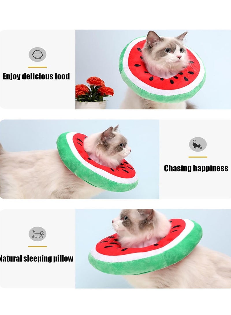 سجن سفما طوق استعادة القطة القابلة للتعديل ، طوق القطة اللطيف طوق مخروط القطة القابلة للتعديل ناعم بعد الجراحة للقطط (كبيرة) - Image 2