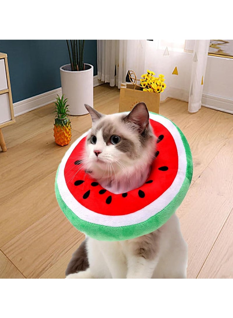 سجن سفما طوق استعادة القطة القابلة للتعديل ، طوق القطة اللطيف طوق مخروط القطة القابلة للتعديل ناعم بعد الجراحة للقطط (كبيرة) - Image 4