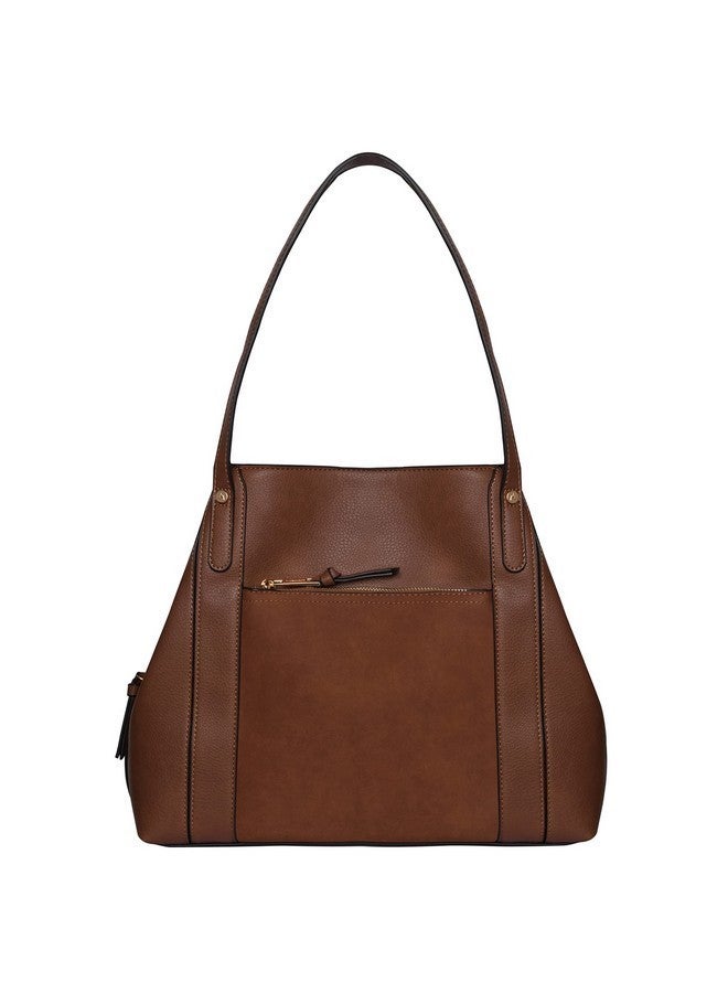 Accessorize حقيبة كتف روميو تان من الجلد الصناعي للنساء من أكسيسوريز لندن - Image 1