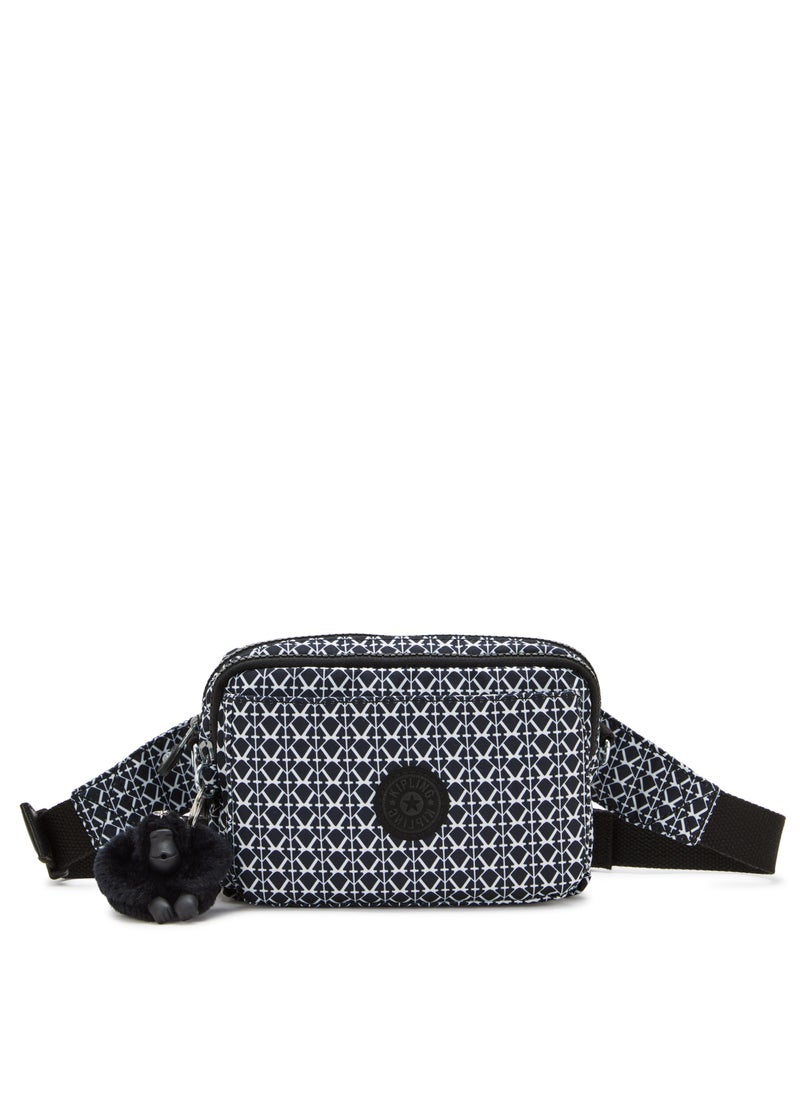 kipling Abanu Multi Small crossbody convertible to waist bag Signature Print  - Image 1
