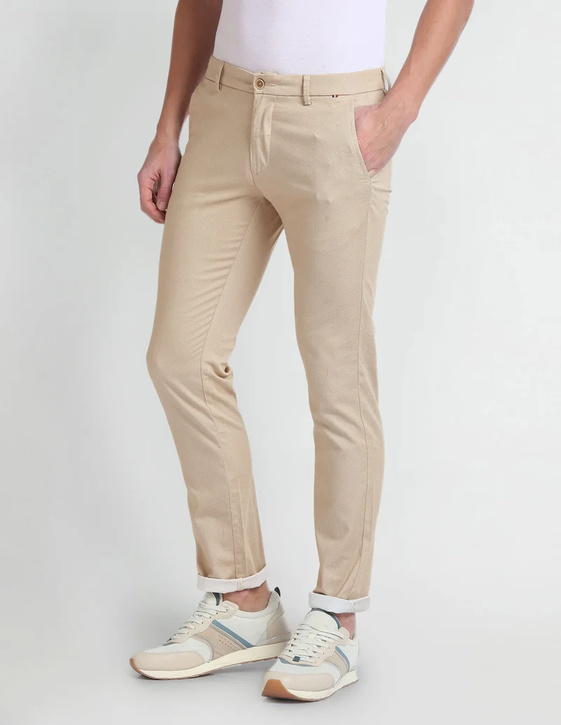 Low Rise Smart Flex Trousers