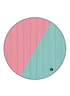 k And Blue Colors Printed Mouse Pad  Multicolour