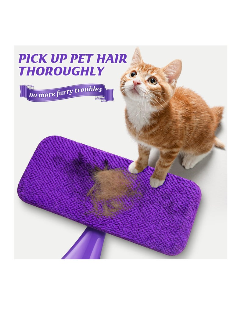 SYOSI Reusable Microfiber Mop Pads Compatible with Swiffer Wet Jet Mop, Wet and Dry Mopping Cloth Refills Microfiber Wet Pads Mop Pad Replacements Microfiber Pads for Swiffer Wetjet 12"" Mop Wood Floor - Image 5