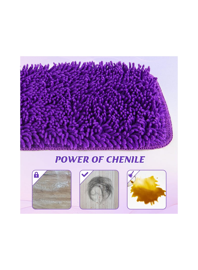 SYOSI Reusable Microfiber Mop Pads Compatible with Swiffer Wet Jet Mop, Wet and Dry Mopping Cloth Refills Microfiber Wet Pads Mop Pad Replacements Microfiber Pads for Swiffer Wetjet 12"" Mop Wood Floor - Image 4