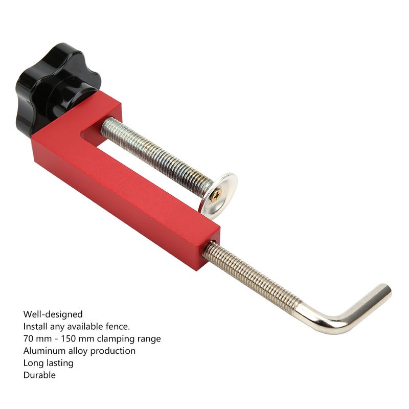 Woodworking Fixed Clamps Adjustable G Clamp Industrial Supplies Hand Operated Tool(Red ) - Image 3
