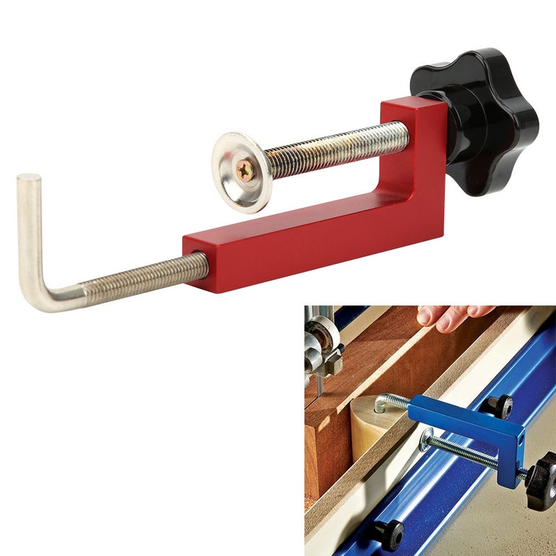 Woodworking Fixed Clamps Adjustable G Clamp Industrial Supplies Hand Operated Tool(Red ) - Image 5