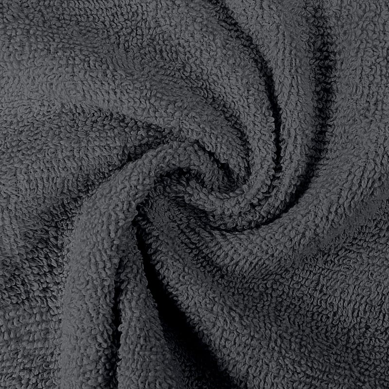 Utopia Towels [12 Pack Premium Wash Cloths Set (12 x 12 Inches) 100% Cotton Ring Spun, Highly Absorbent and Soft Feel Essential Washcloths for Bathroom, Spa, Gym, and Face Towel (Grey) - Image 4