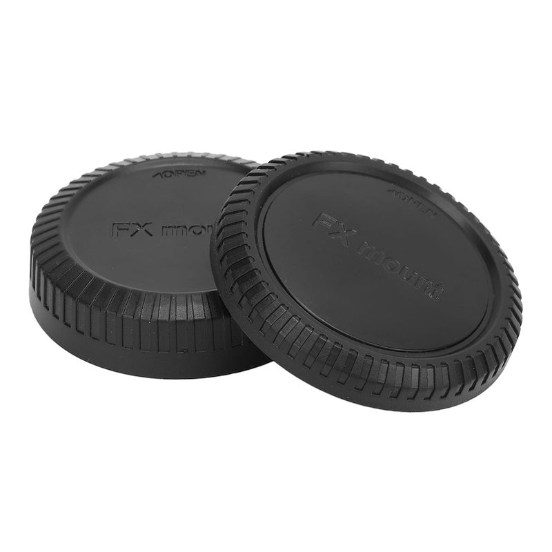 Camera Body Cap Rear Lens Cap Cover Replacement for FX Camera X Mount X-PRO1 X- PRO2 X-PRO3 X-S10 X-H1 X-T1 X-T2 X-T3 X-T4 - Image 2