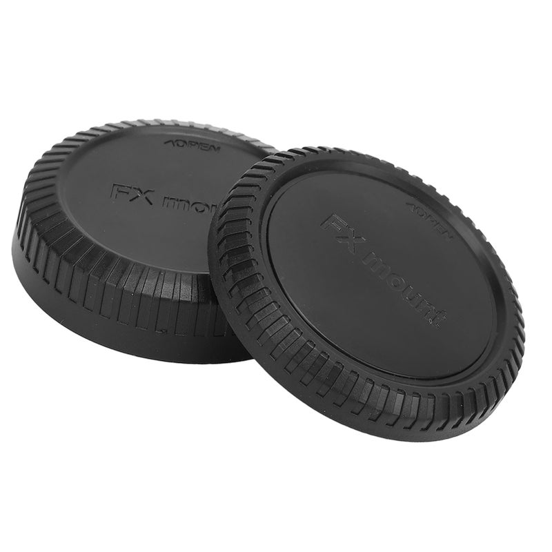 Camera Body Cap Rear Lens Cap Cover Replacement for FX Camera X Mount X-PRO1 X- PRO2 X-PRO3 X-S10 X-H1 X-T1 X-T2 X-T3 X-T4 - Image 5