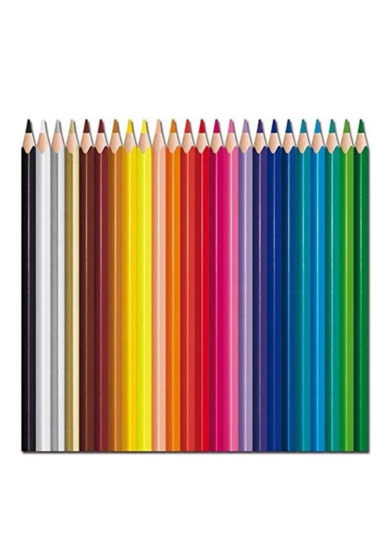 Maped 24-Piece Strong Colour Pencils In Metal Box  - Image 2