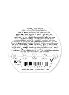Deep Steep Lavender Chamomile Body Butter 6 Oz  - Image 4