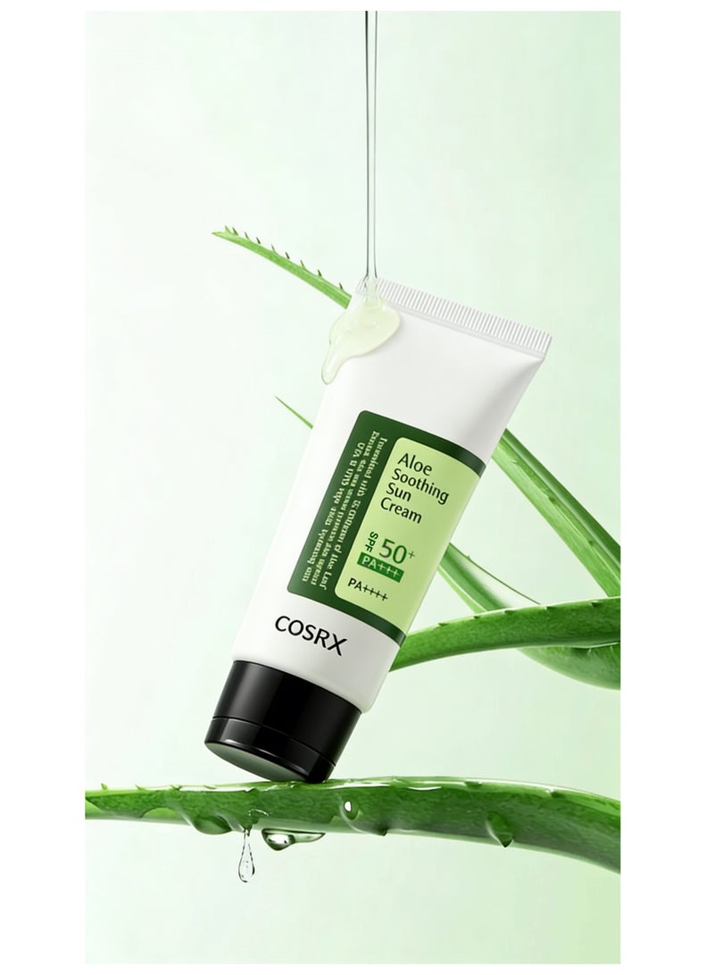 COSRX Official COSRX Gentle Aloe Sun Cream 50ml - Soothes Dry Skin in Middle East - Image 1