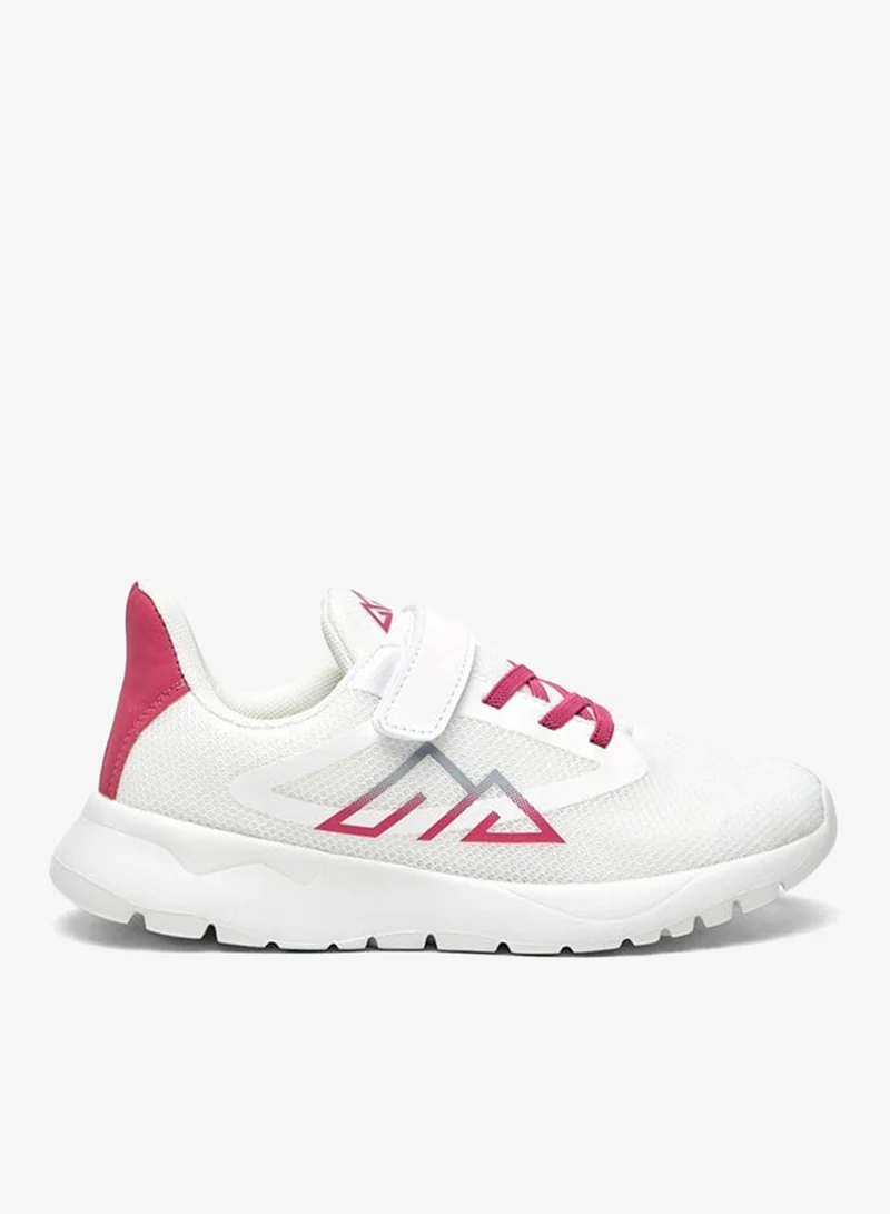 Oaklan by Shoexpress Girl's Textured Sports Shoes With Hook And Loop Closure