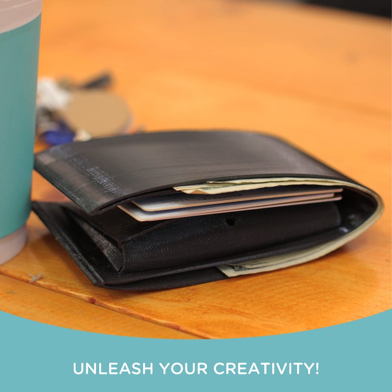 Polymaker TPU Filament 1.75mm Black, 0.75kg Shore 95A Flexible 3D Printer Filament 1.75mm - PolyFlex TPU95 3D Printing TPU Filament 0.75kg Black Soft Flexible Filament - Image 2