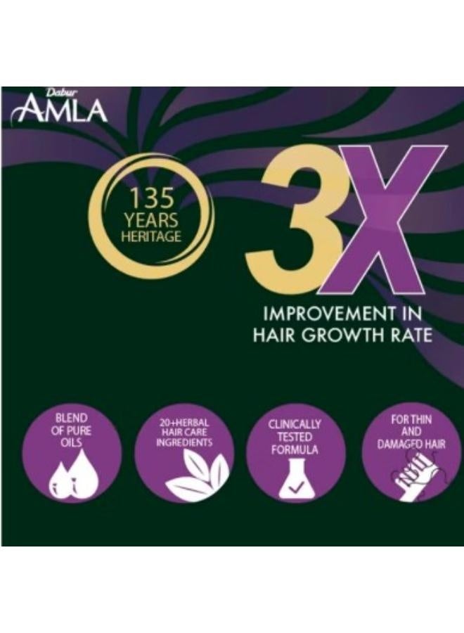 Dabur Amla Hair Repair Solutions Hair Growth Oil 150Ml - Image 3