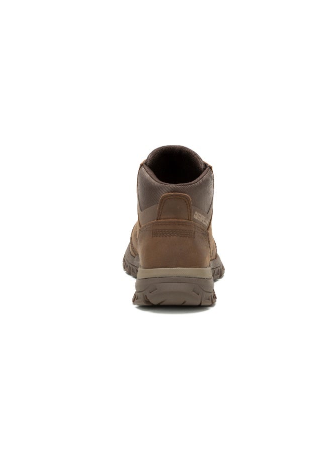 CATERPILLAR CAT Men’s Threshold Chukka Boots – Full‑Grain Leather, EVA Comfort Midsole, Slip‑Resistant Durable Rubber Outsole – Mushroom - Image 5