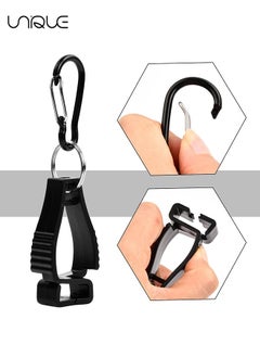Unique 6 Pack Glove Clips for Work Glove Holders,Glove Belt Clip With Metal Carabiners,Easy to Wear Glove Clip, Tools, & Towel Holder, Ideal for Men Safety Construction Worker Guard Labor  - Image 3