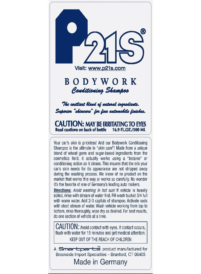 P21S Bodywork Conditioning Shampoo, 500 ml - 3 Pack - Image 3