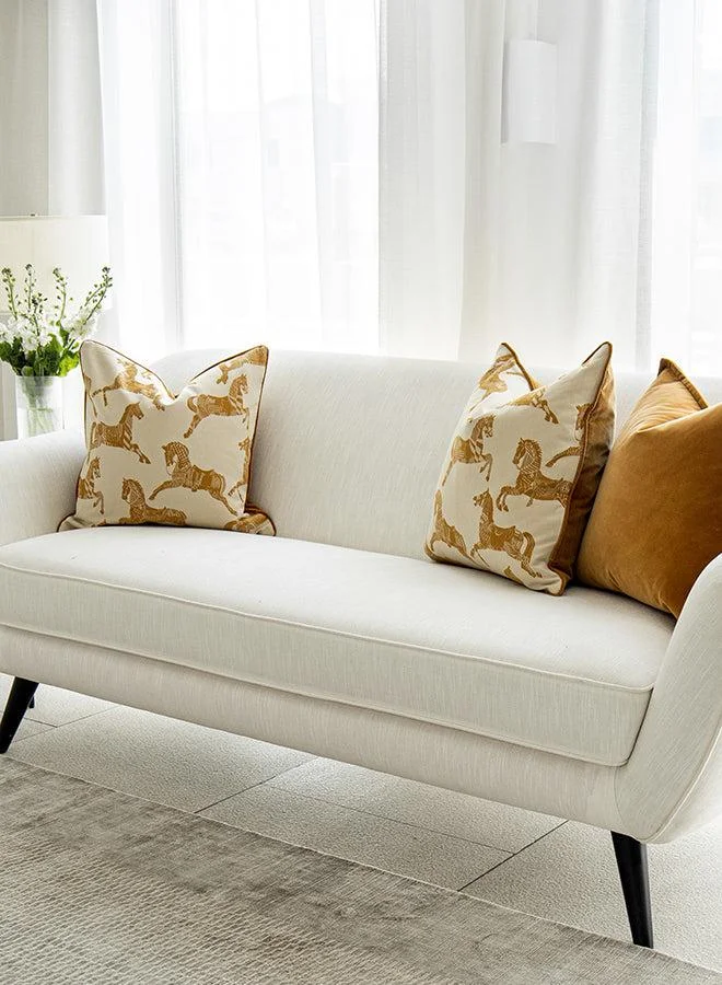 KNOT HOME Cushion Arie Bundle (with filler) Pillow Knot Home Cover Set for Modern Sofa Contemporary Living Room Bedroom and Office Soft Washable