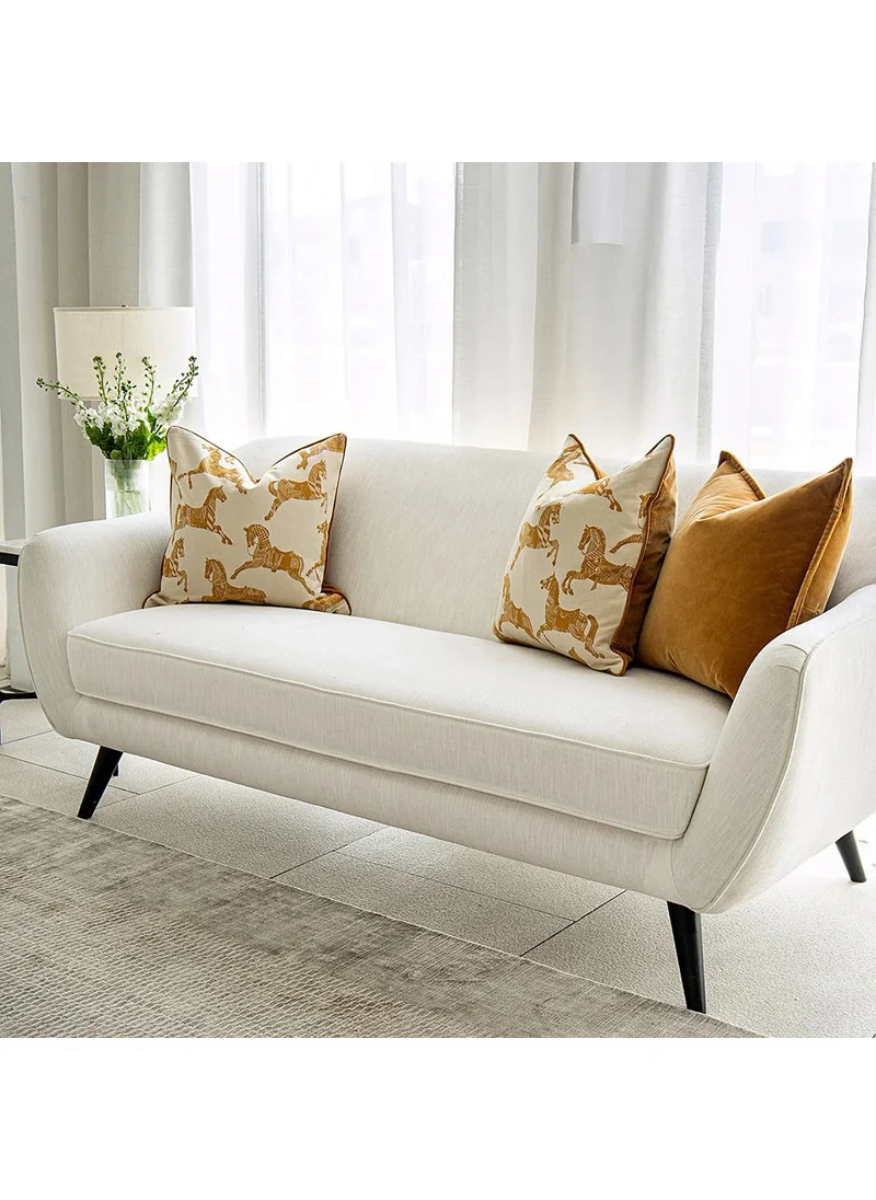 KNOT HOME Cushion Arie Bundle (with filler) Pillow Knot Home Cover Set for Modern Sofa Contemporary Living Room Bedroom and Office Soft Washable