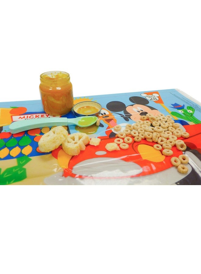 Disney Disney Mickey Mouse Table Topper Disposable Stick-on Placemats in Reusable Package, 12" x 18", 18 Count - Image 3