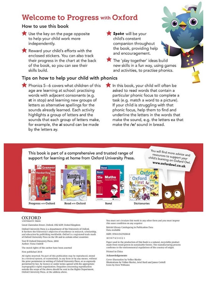 Progress with Oxford: Phonics Age 5-6 - Image 3