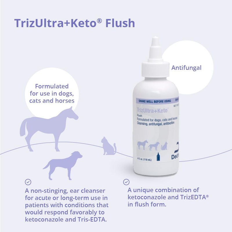 FOXCUP TrizEDTA TrizULTRA+Keto Flush for Dogs, Cats and Horses, 4 oz - Image 3
