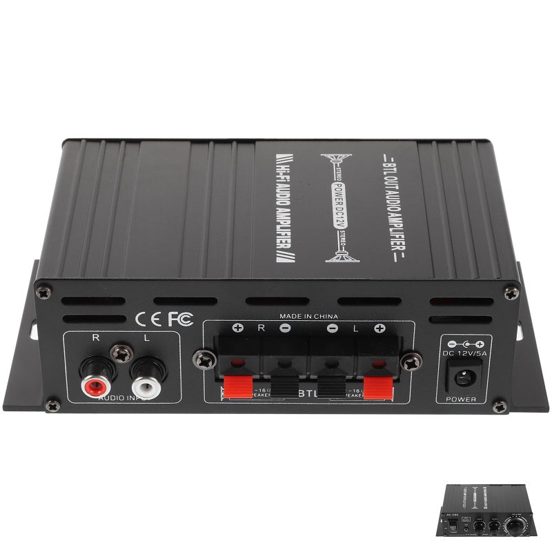 Sound Amplifier Listening Device, Compact for Car and Home Audio, 12V Powered - Image 5