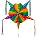 FIESTA WRAPS Mexican Piata XLarge 35 inches Rainbow Pinata Authentic Handmade Foldable Large Pinata for Birthday Party Piatas para Cumpleaos Fiesta Piniata Cinco de Mayo Pinatas - Image 2