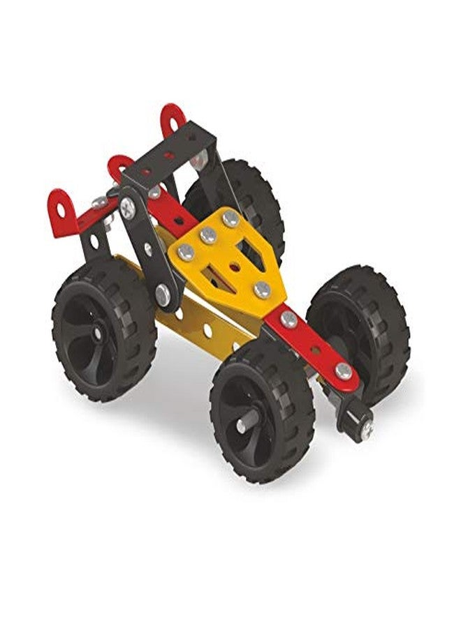 Mechanix Basic 90 Metal Pieces, STEM/STEAM Educational Toy, Building and Construction Set for Boys and Girls Age 7+ - Birthday Return Gift - Image 3