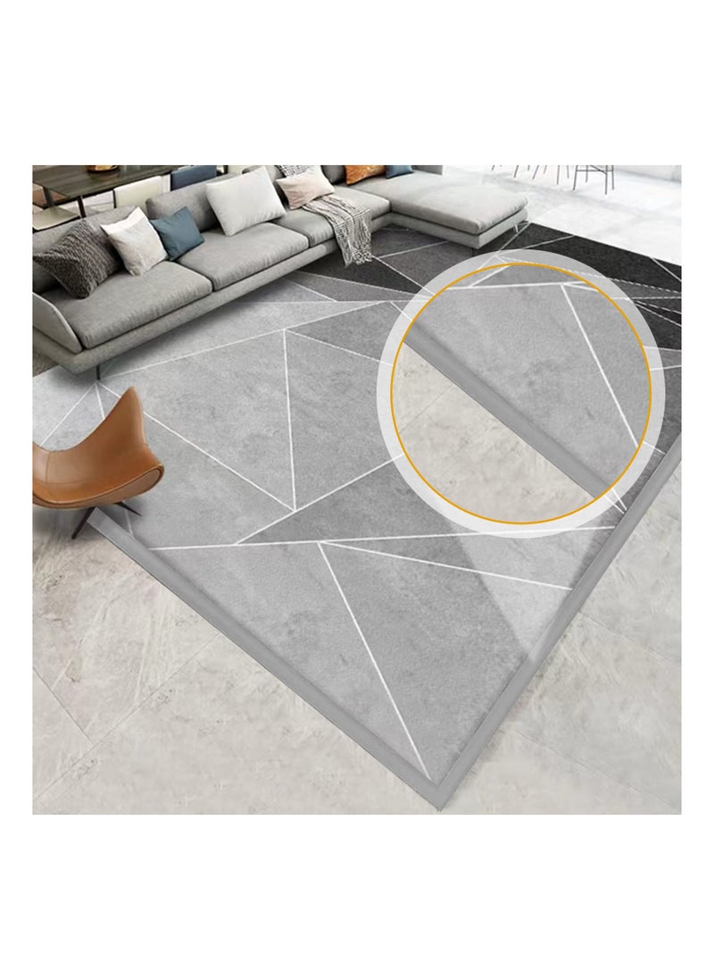 SYOSI - Floor Rubber Transition Strip, Self Adhesive Carpet to Tile Transition Strip Edging Trim Strip for Threshold Transitions with a Height Less Than 5 mm/0.2in, Flexible Threshold Strips(3 Meters) - Image 1