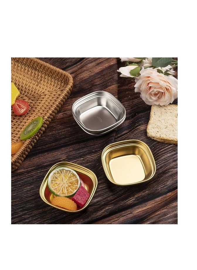 Generic Navigator And Sauce Dish, Stainless Steel, Golden Color, 1 Piece  - Image 2