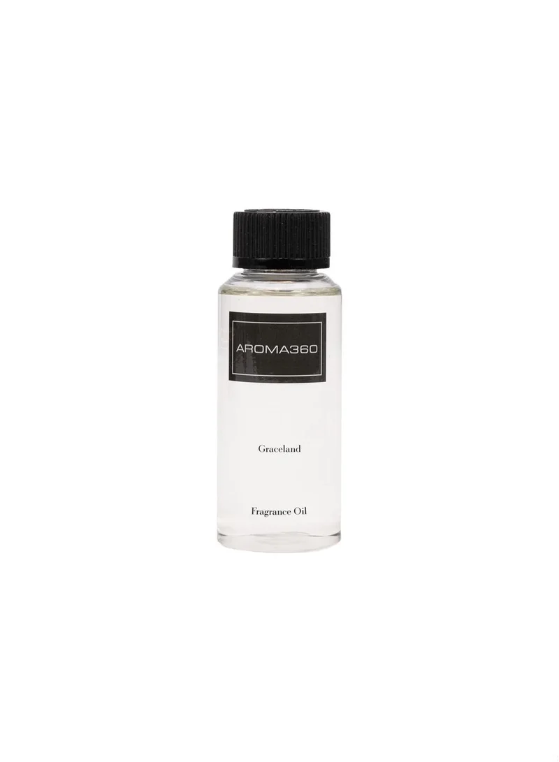 AROMA360 Graceland Fragrance Oil Blend - Hotel Inspired for Luxury Essential Oil Diffusers - Aromatherapy Scent Diffuser Oil - White Tea, Fig, and Rose - 50 mL