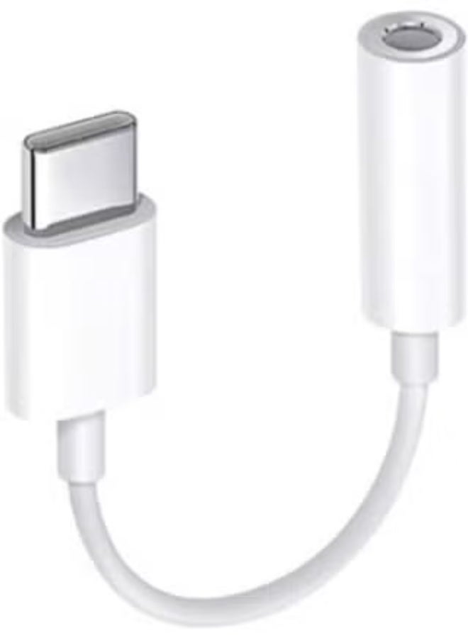 USB Type-C Female Headphone Jack Adapter to 3.5mm Aux Splitter Connector - Image 3