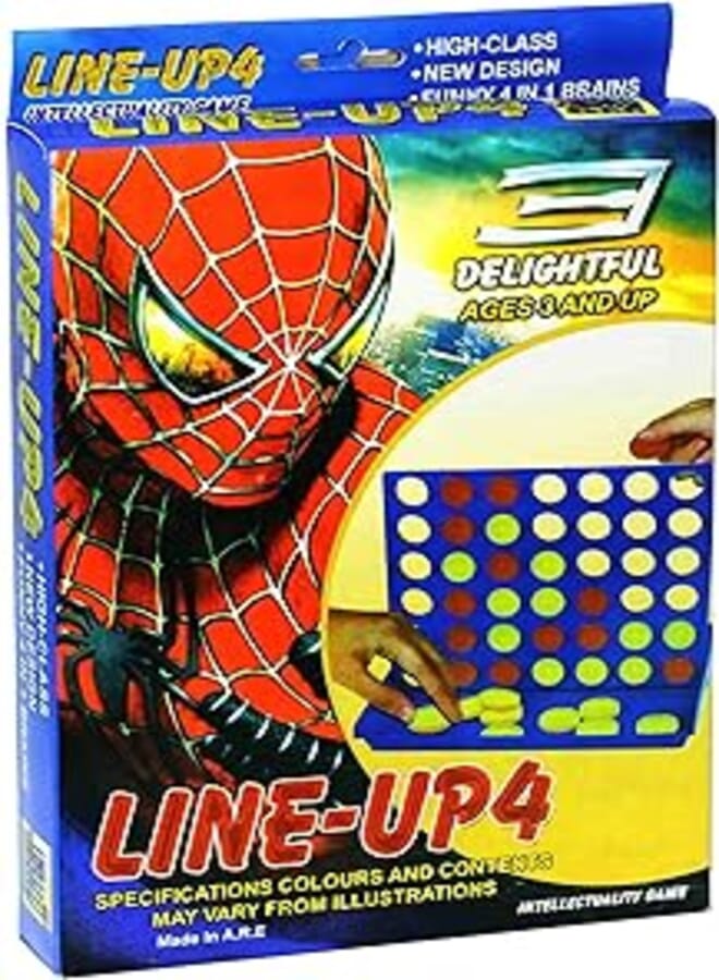 line 4 up -Educational Toy for Unisex